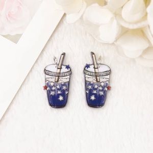 Star cup Earrings